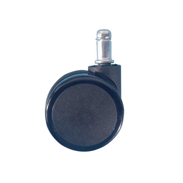 2.17 Inch Thread Stem Double Wheels Furniture Caster Without Brake For Chair And Table Furniture